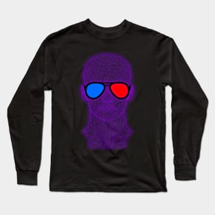 3D - Virtual Reality - Not Real Enough Long Sleeve T-Shirt